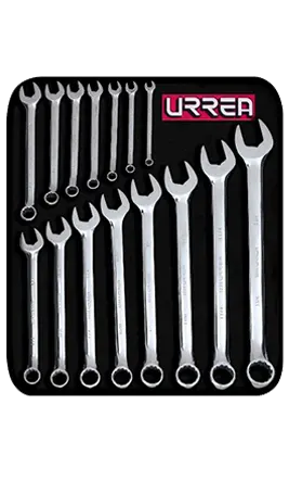 LLAVES COMBINADAS PULIDO ESPEJO 12 Y 6 PUNTAS